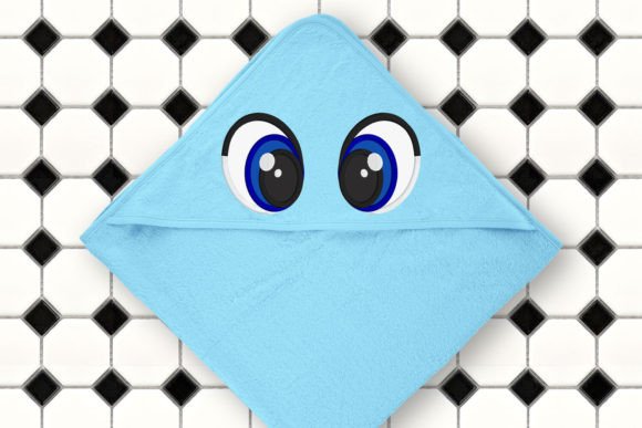 Cartoon Eyes Applique