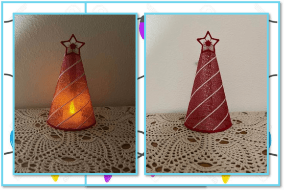 Striped Christmas Tree-FSL