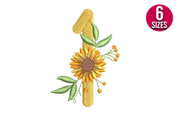 Sunflower Alphabet Number One